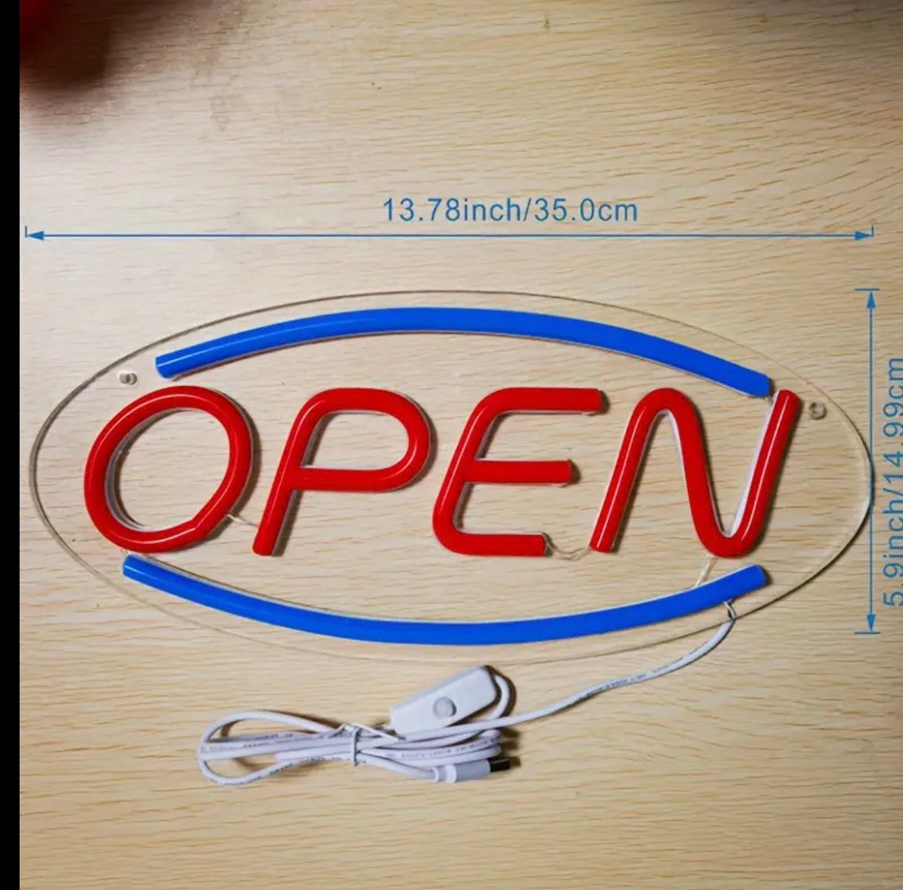 "OPEN" Sign