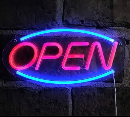 "OPEN" Sign