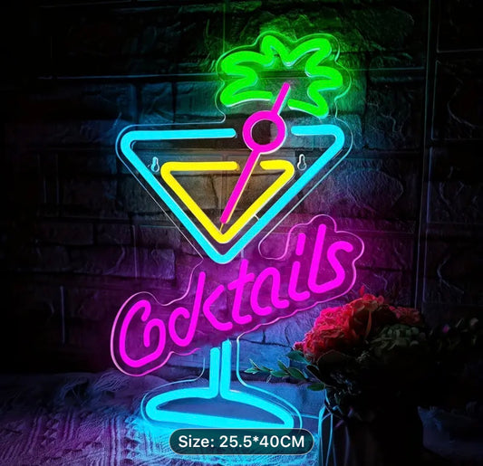 'Cocktails' Sign
