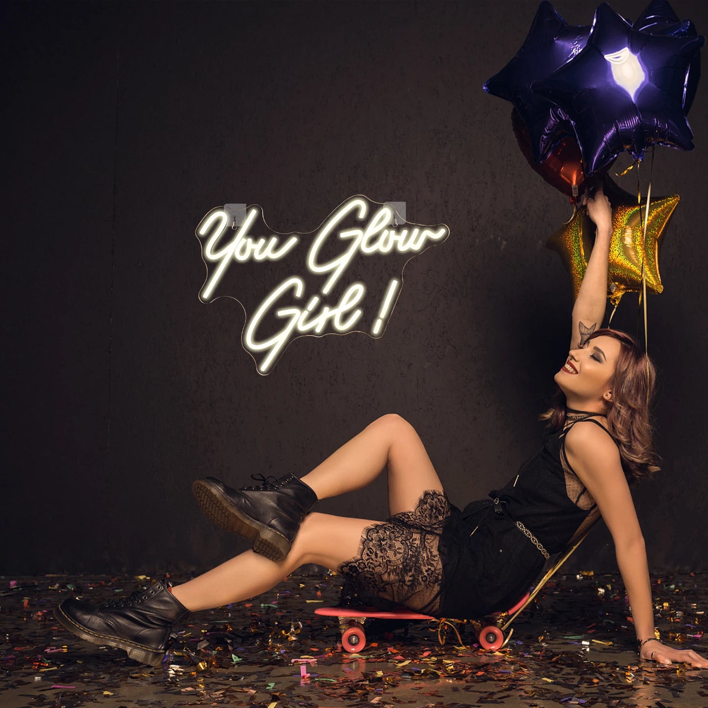 ‘You Glow Girl’ Sign