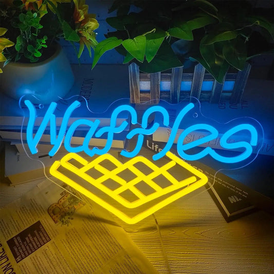 'Waffles' Sign