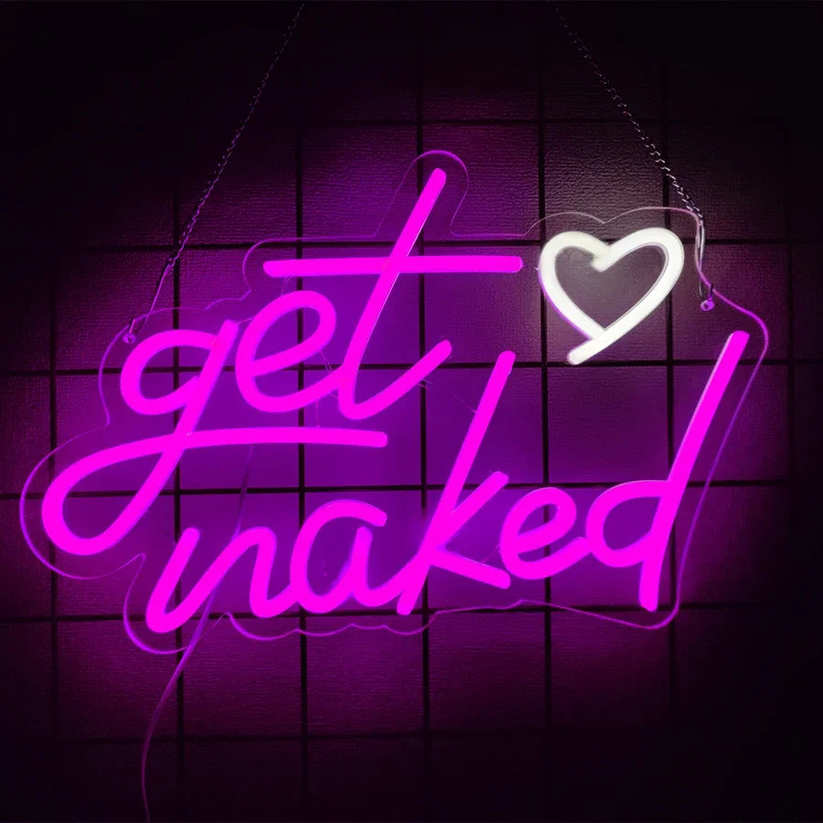 ‘Get Naked’ Sign