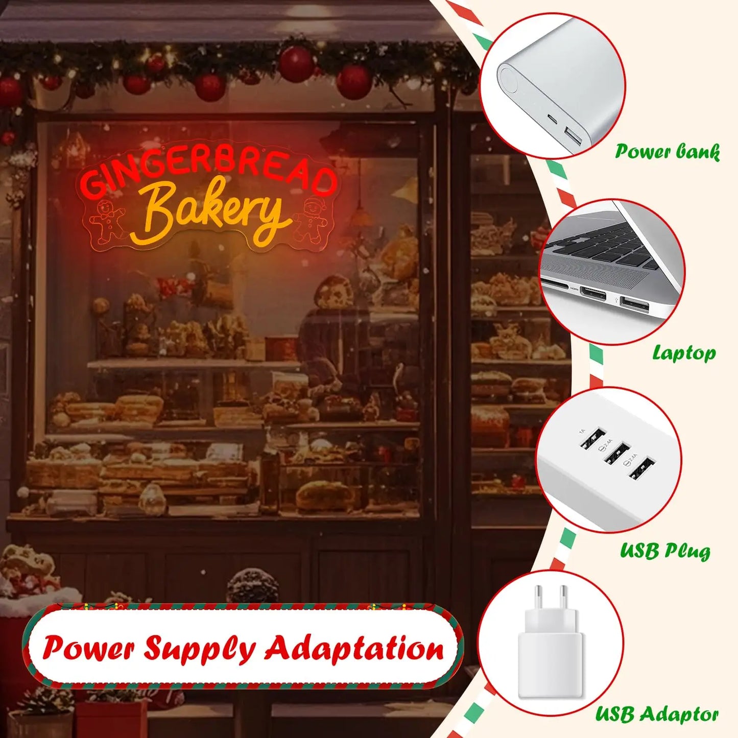 ‘Gingerbread Bakery’ Sign