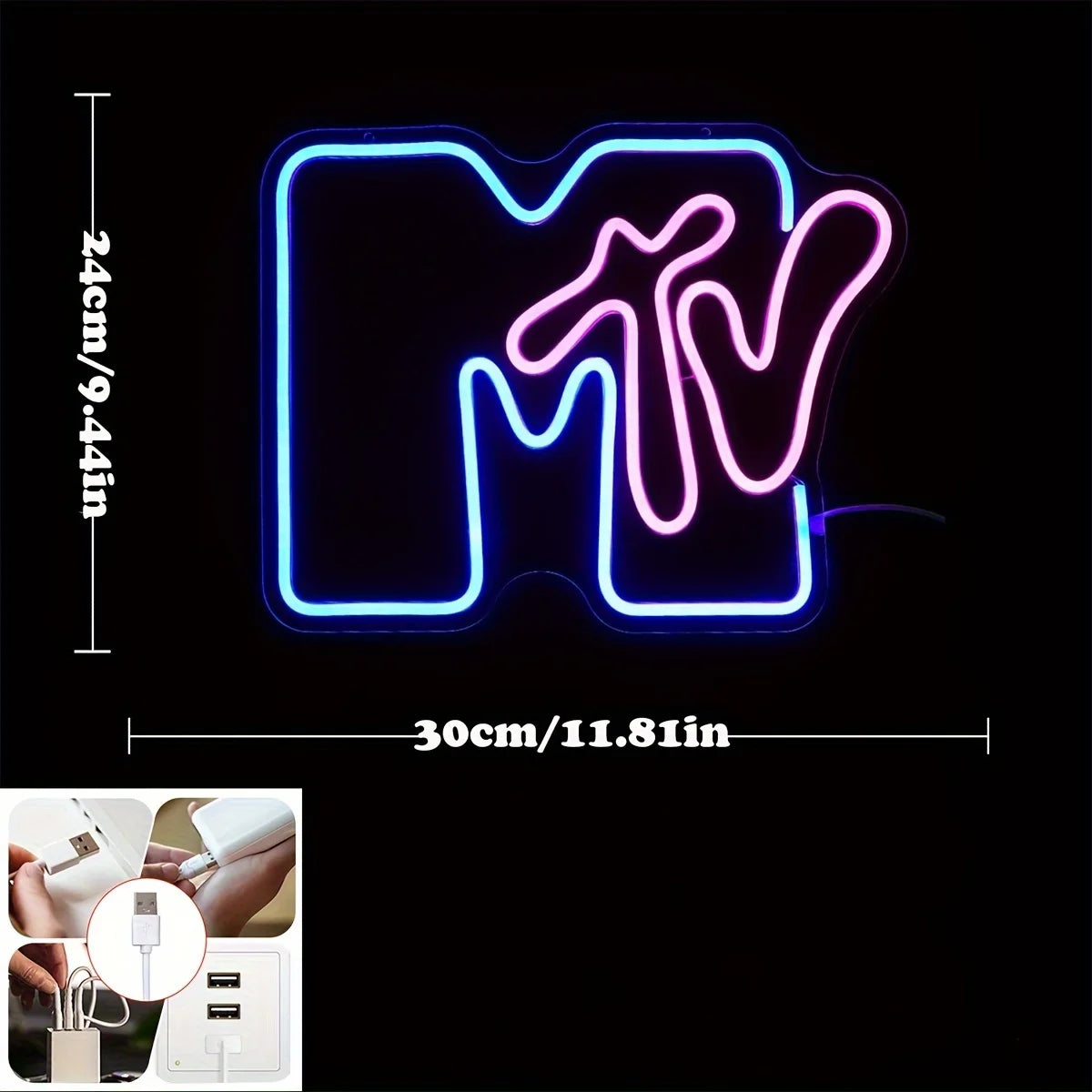 'MTV' Sign