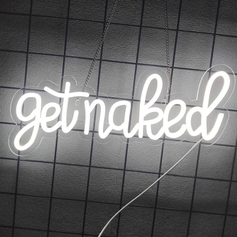 ‘Get Naked’ Sign