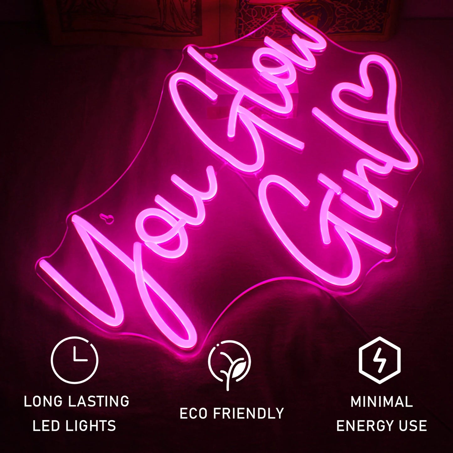 ‘You Glow Girl’ Sign