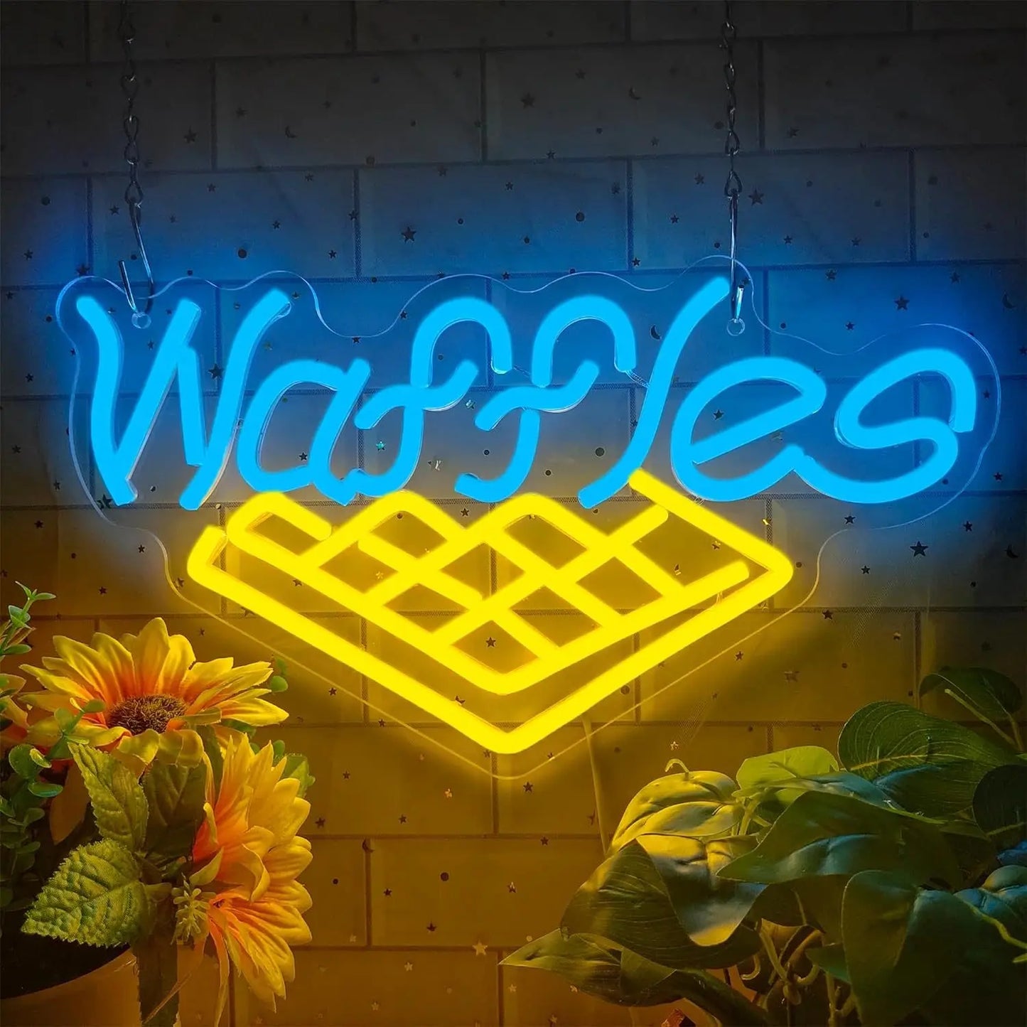 'Waffles' Sign