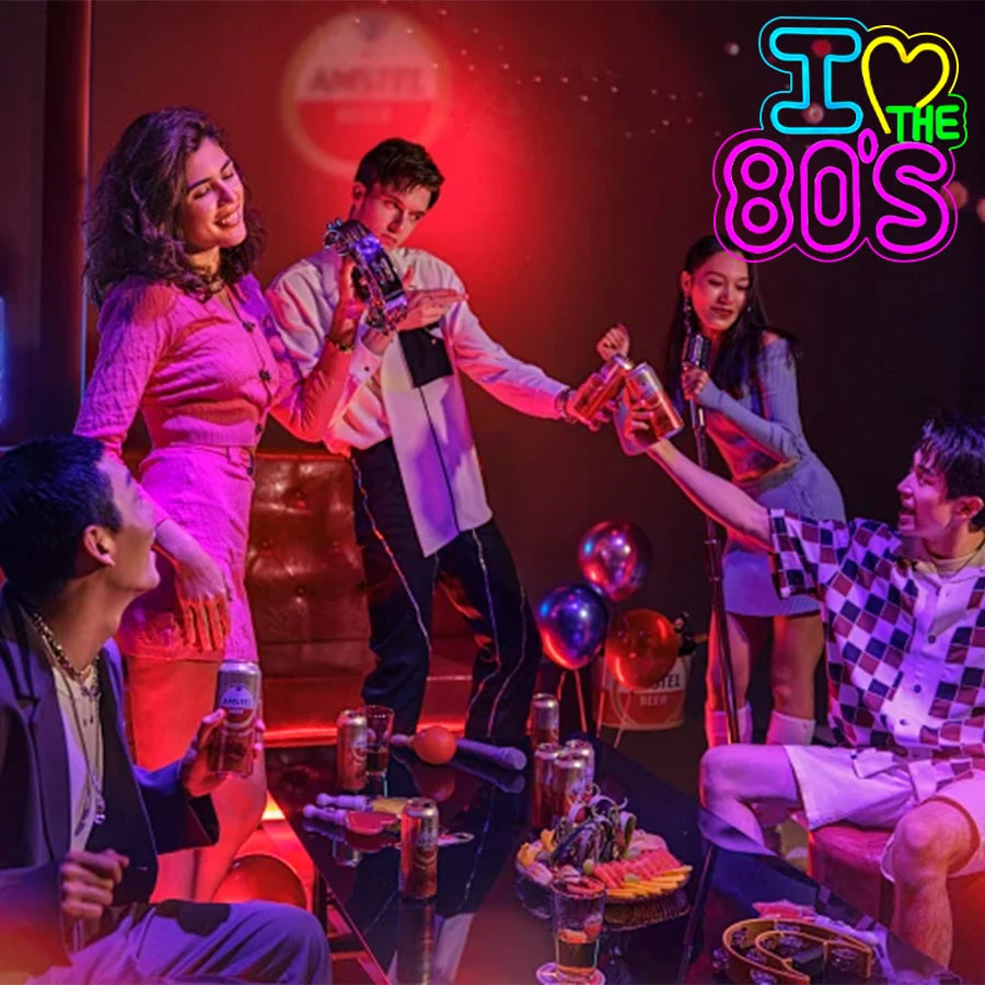 ‘I Love The 80'S’ Sign