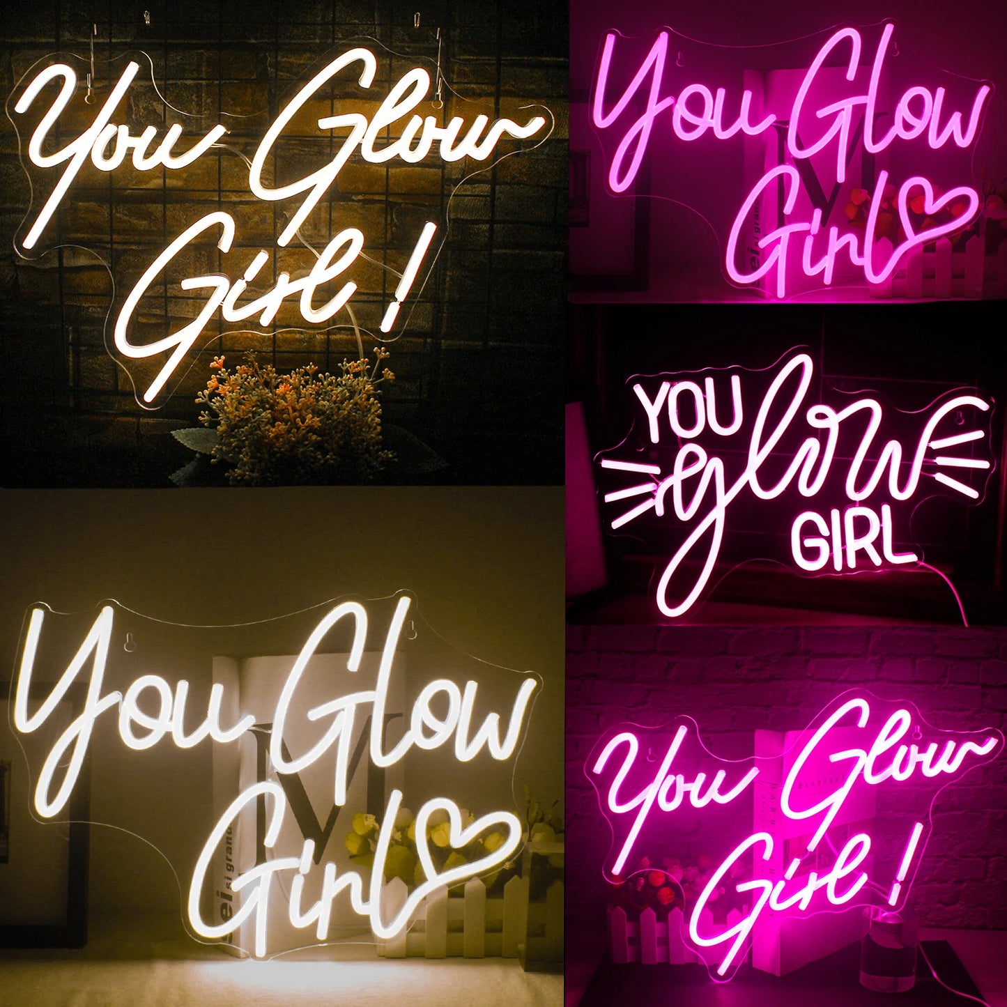 ‘You Glow Girl’ Sign