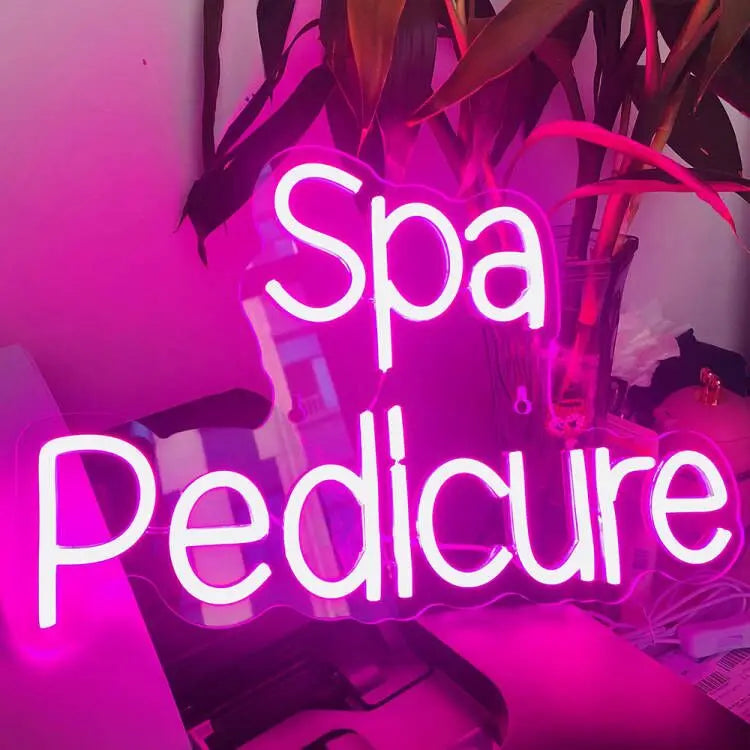 'Spa Pedicure' Sign