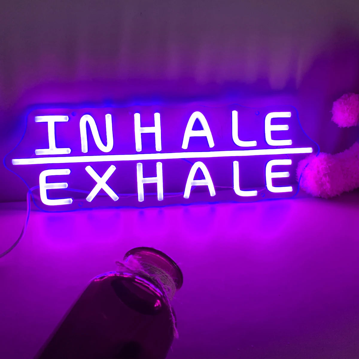 'INHALE EXHALE' Sign