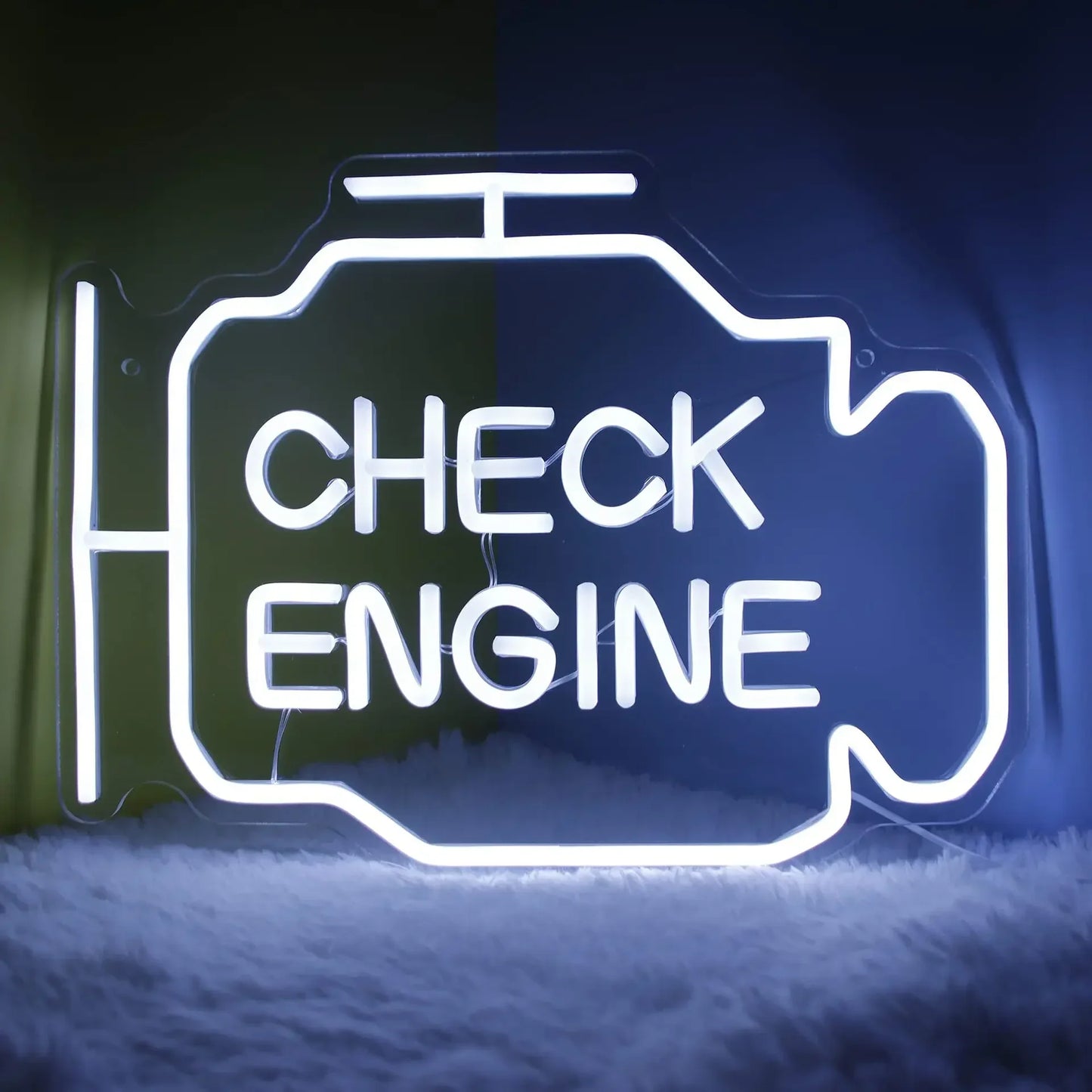'Check Engine' Sign