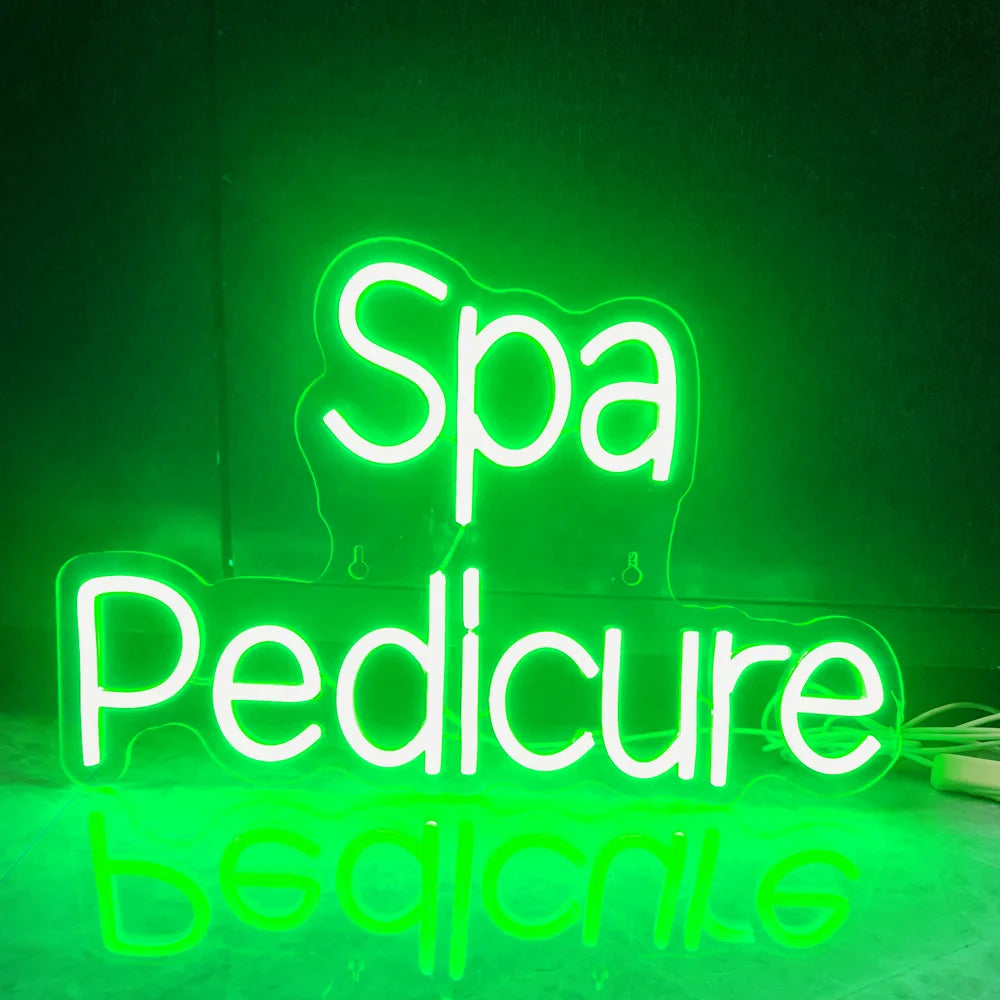 'Spa Pedicure' Sign