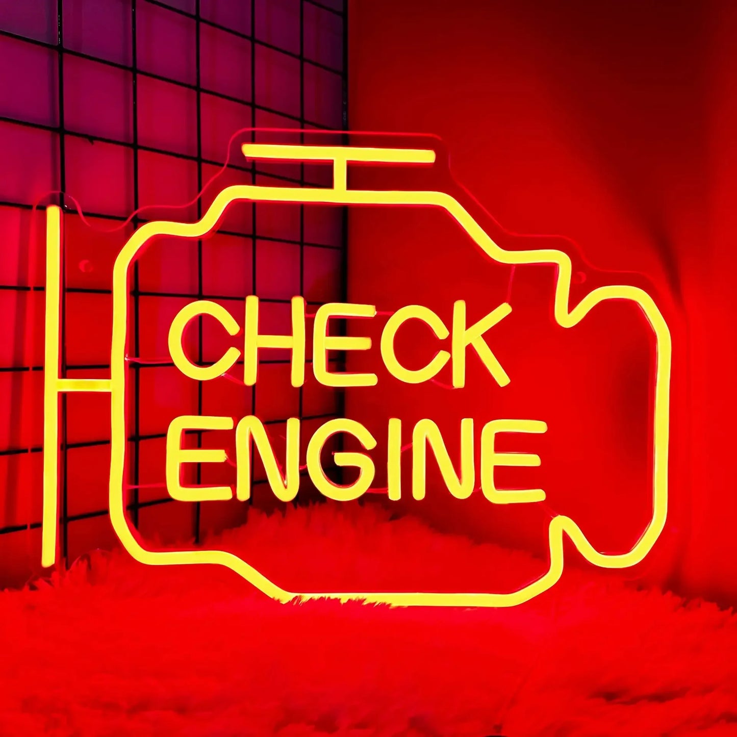 'Check Engine' Sign