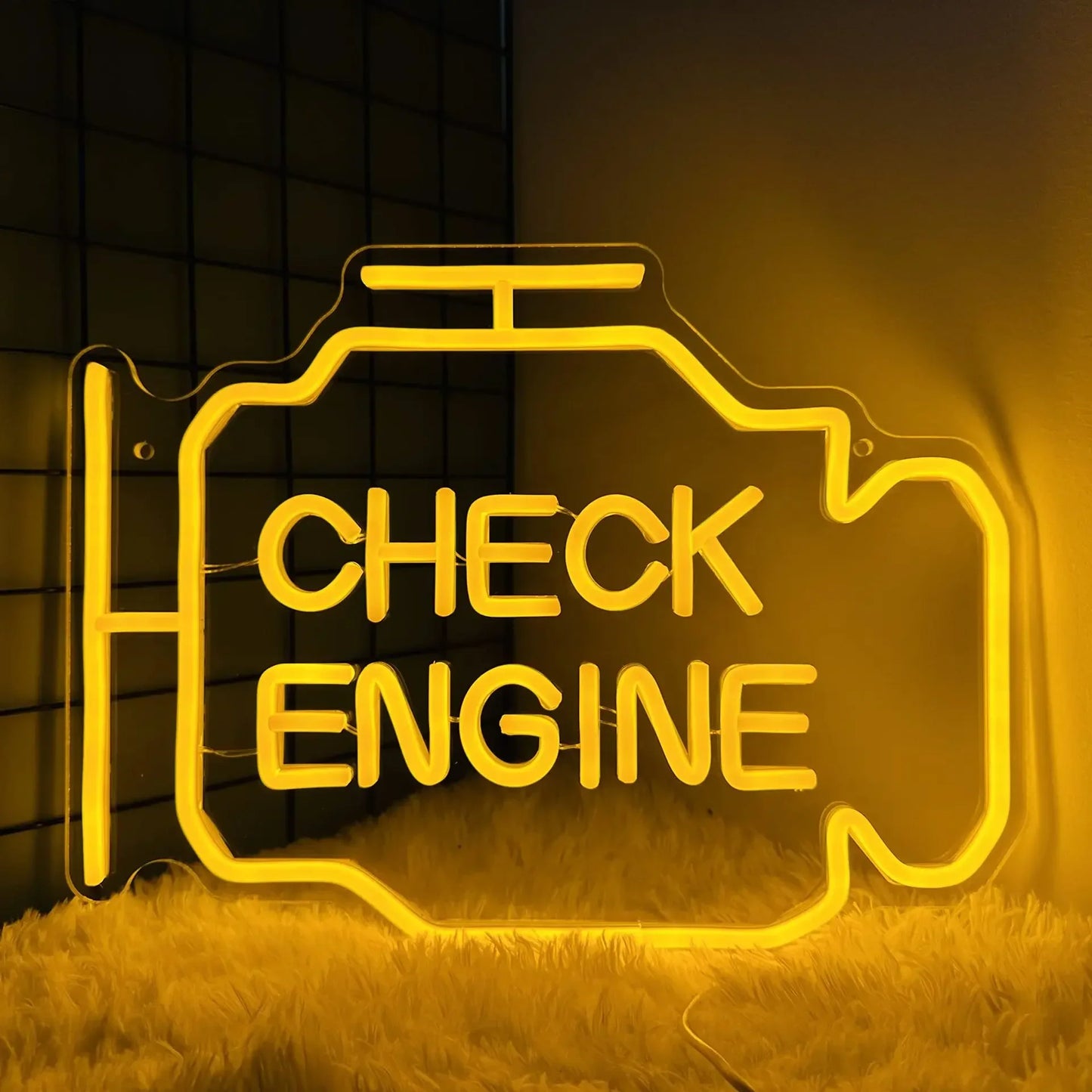 'Check Engine' Sign