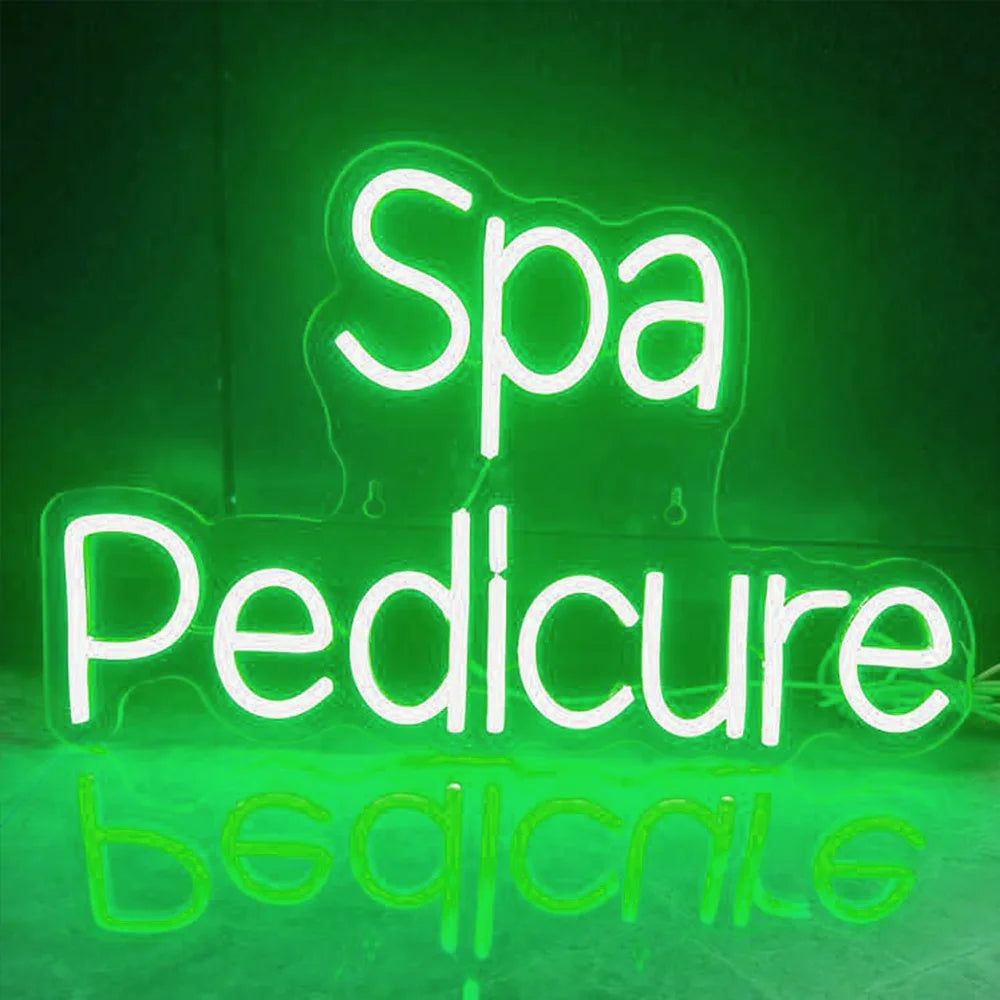 'Spa Pedicure' Sign
