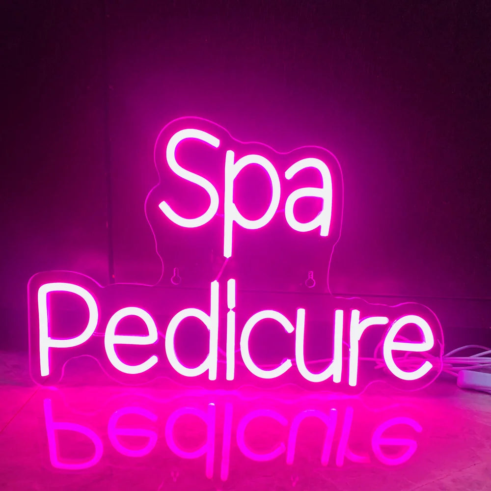 'Spa Pedicure' Sign