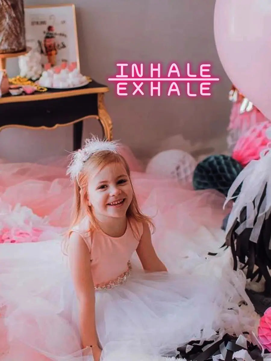 'INHALE EXHALE' Sign