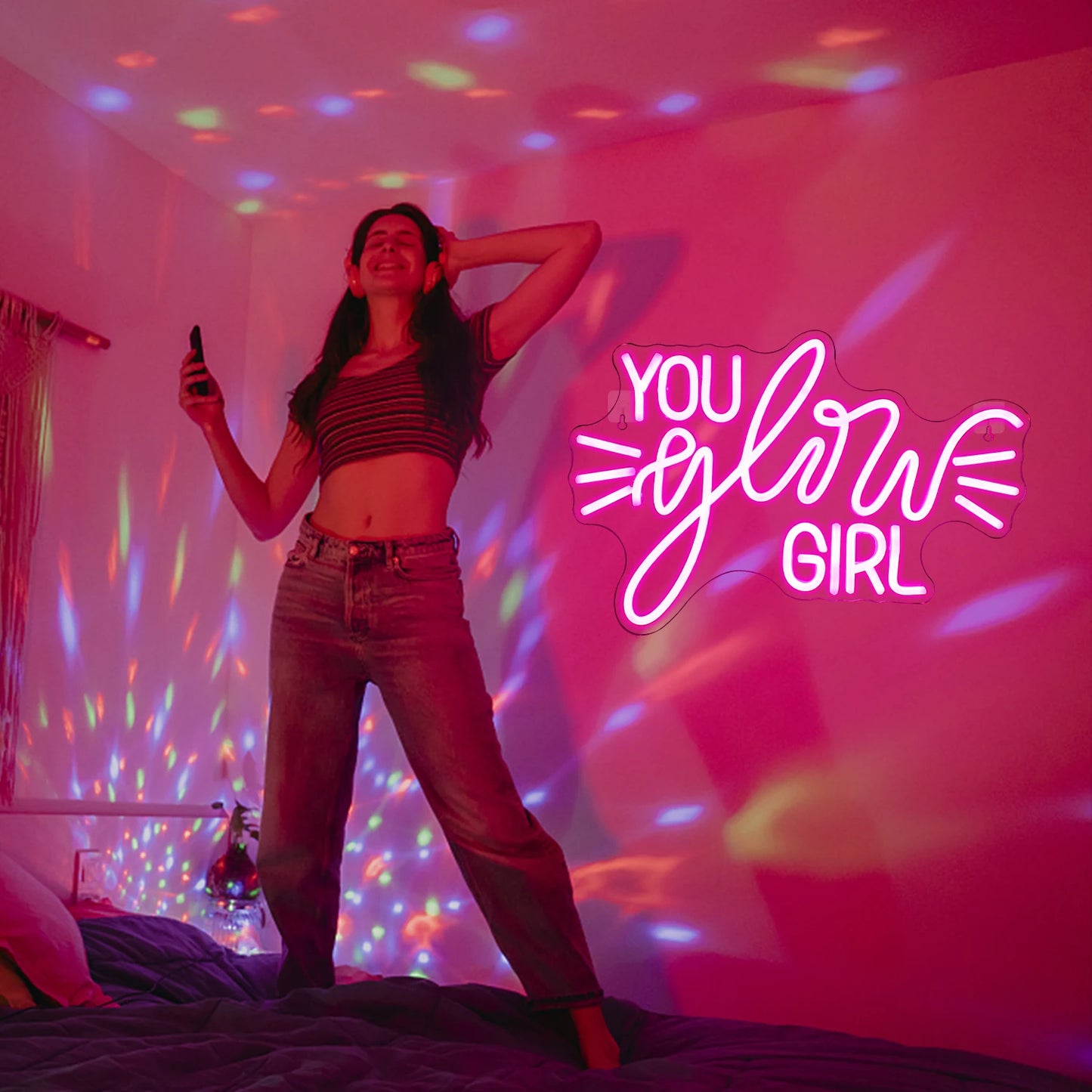 ‘You Glow Girl’ Sign