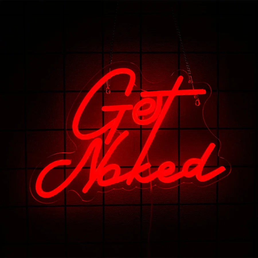 ‘Get Naked’ Sign