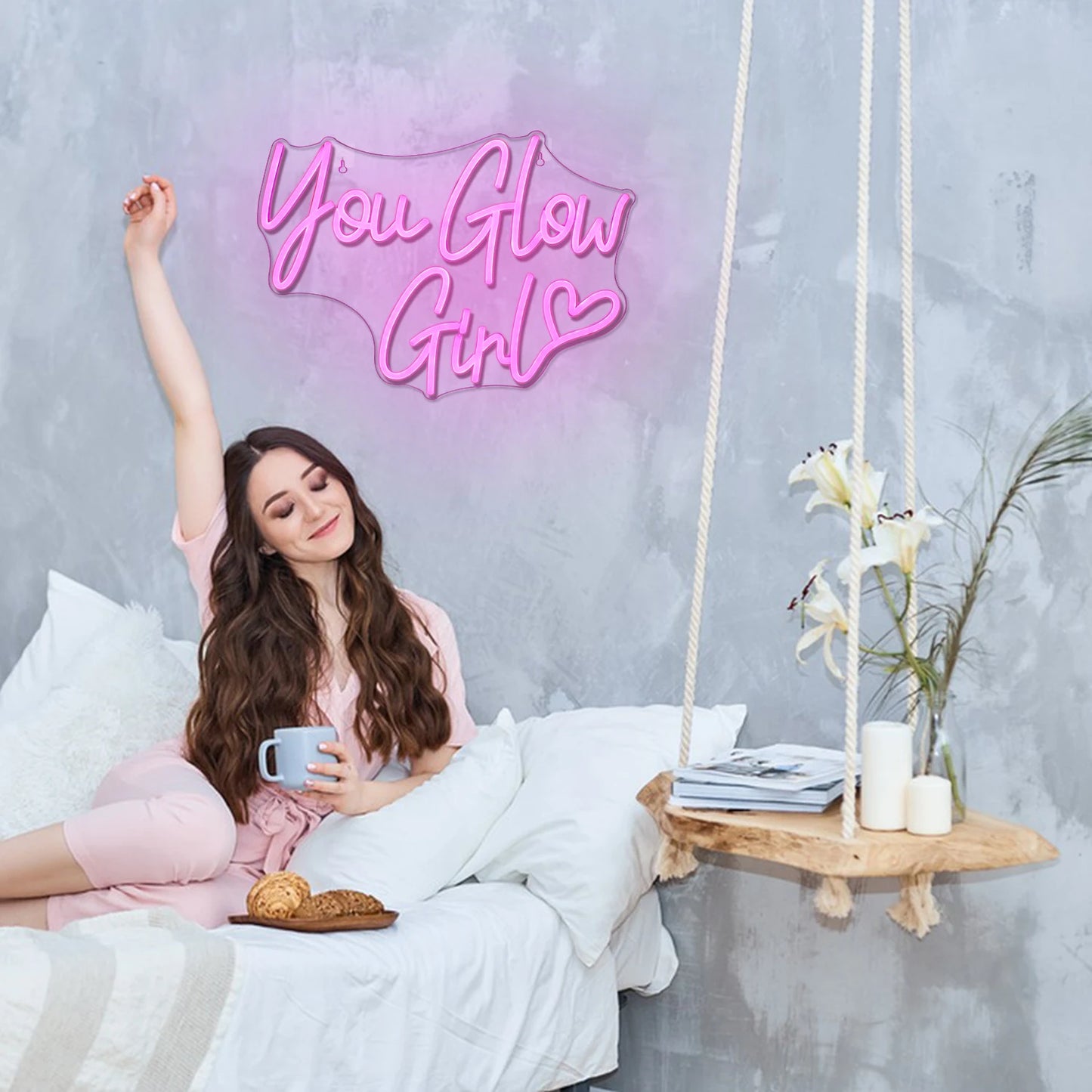 ‘You Glow Girl’ Sign