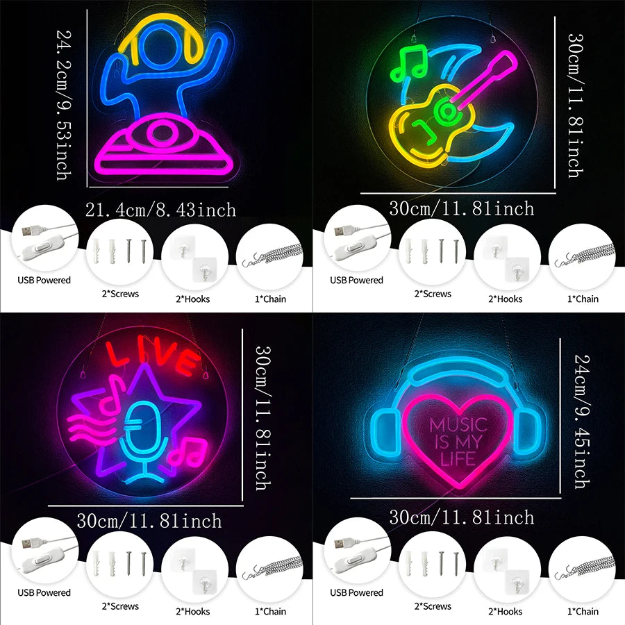 ‘Music Series’ Sign