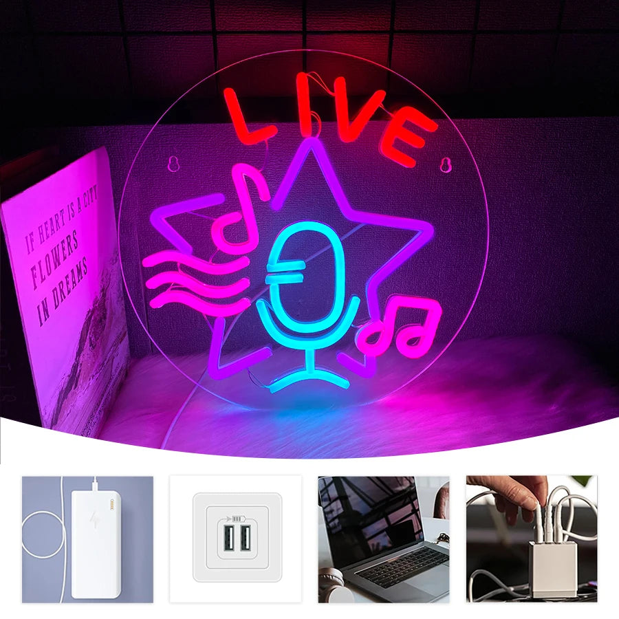 ‘Music Series’ Sign