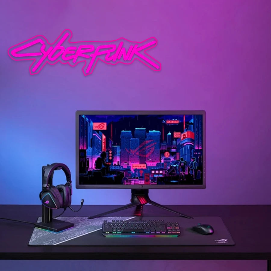 'Cyberpunk' Sign