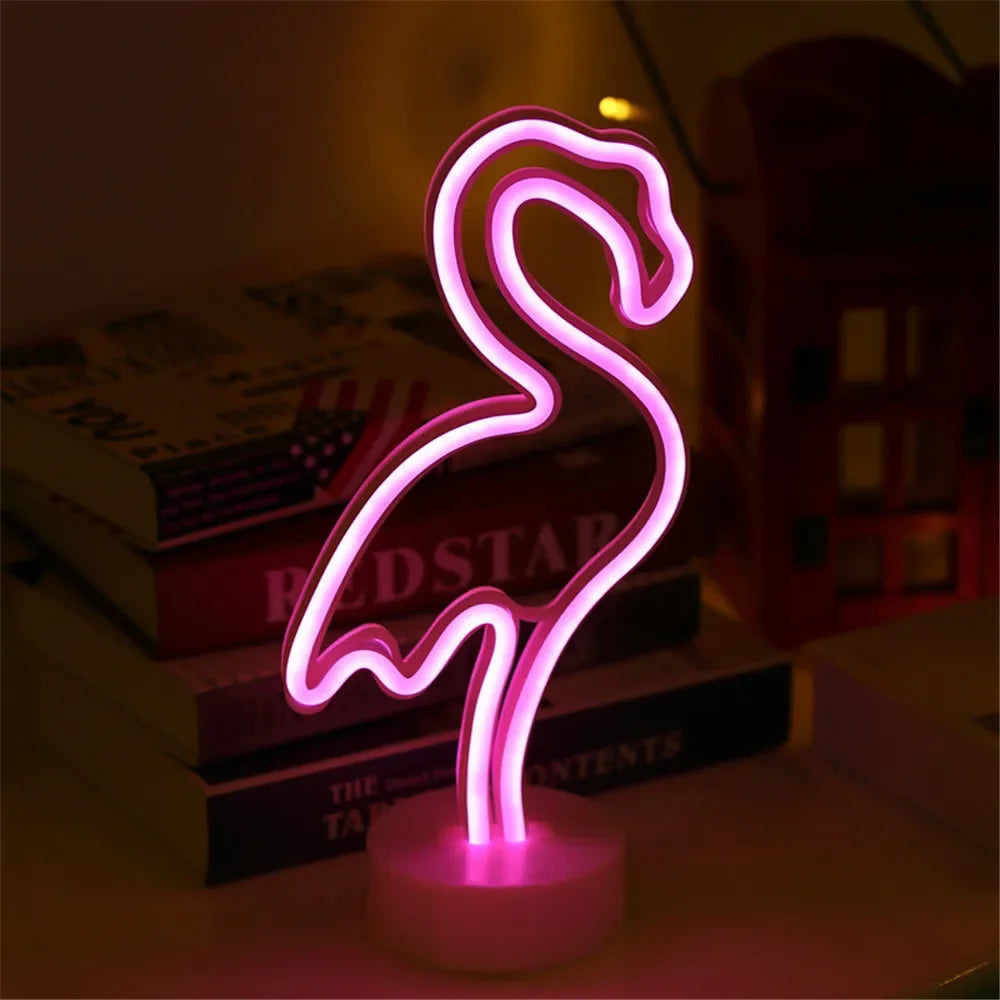 'Flamingo & Cactus' Sign