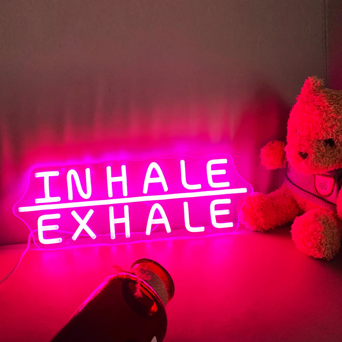 'INHALE EXHALE' Sign