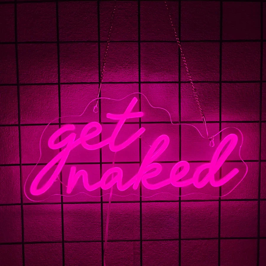 ‘Get Naked’ Sign