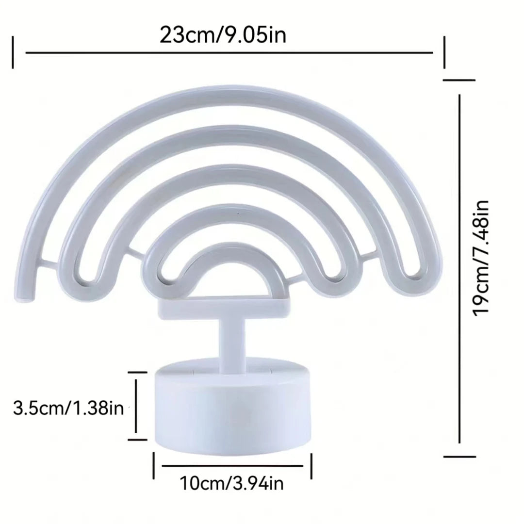 'Rainbow-Shaped' Sign