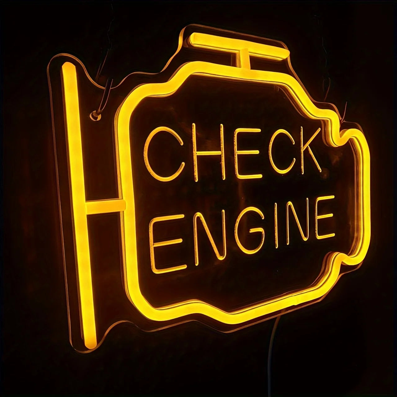 'Check Engine' Sign
