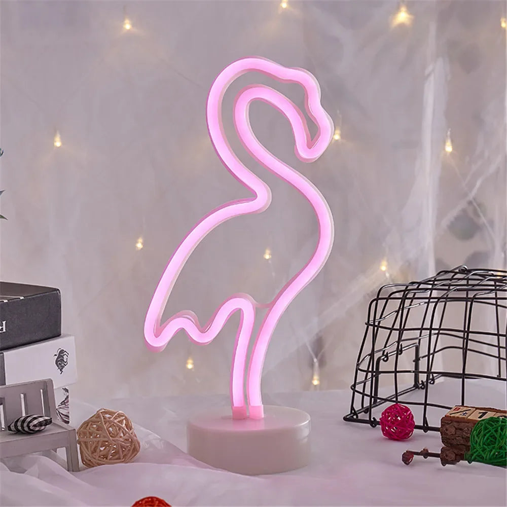 'Flamingo & Cactus' Sign