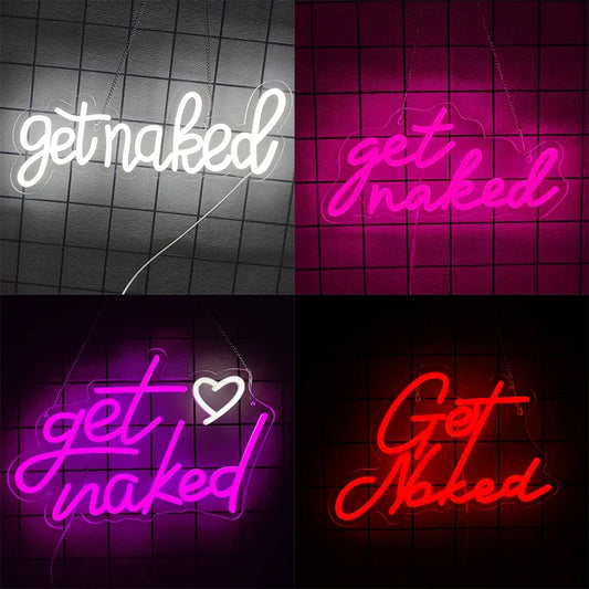 ‘Get Naked’ Sign