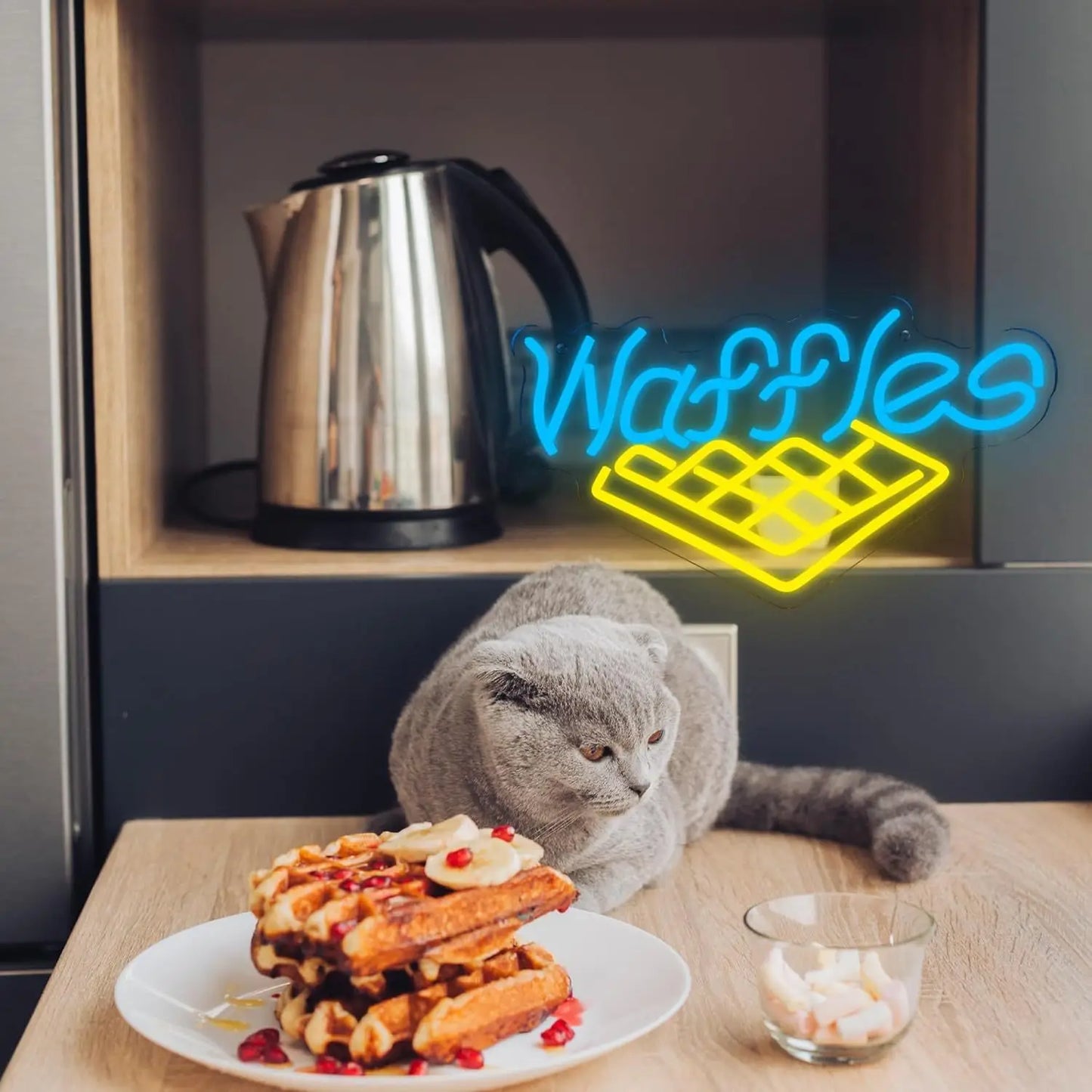 'Waffles' Sign