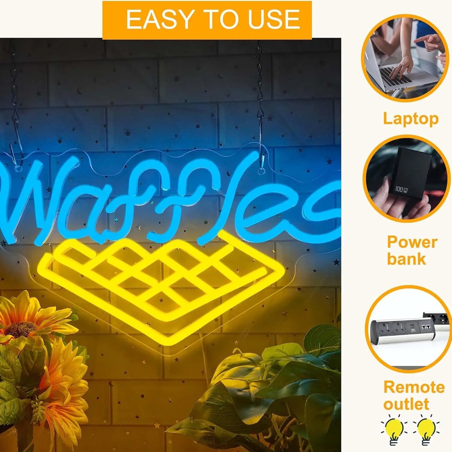'Waffles' Sign